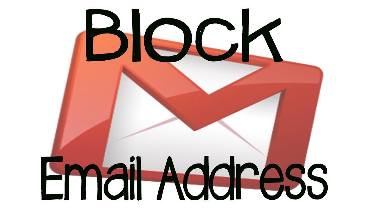 how to block and email