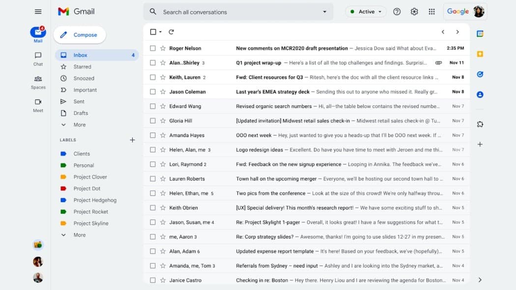 how to clear out gmail inbox quickly