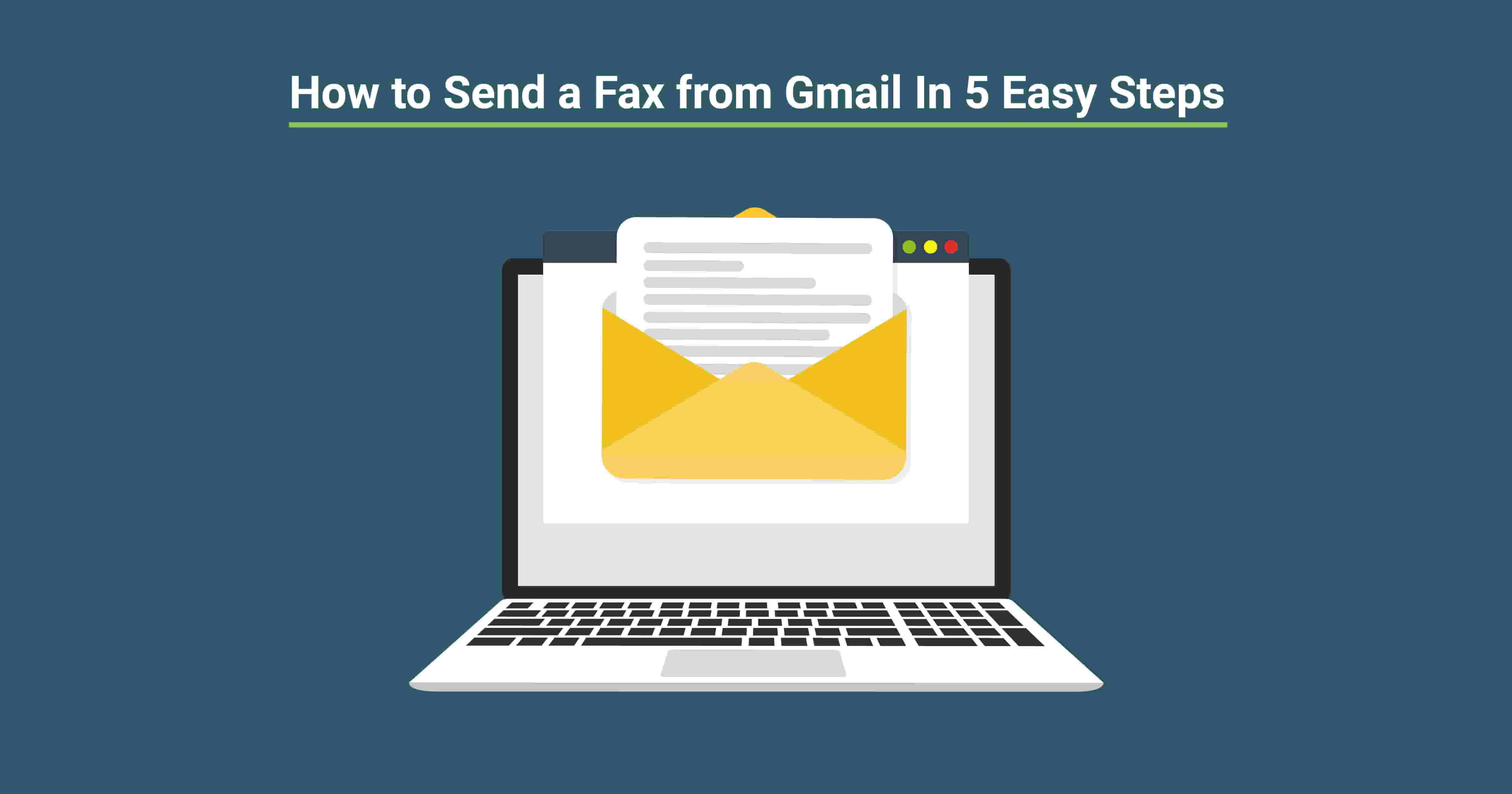 sending a fax from gmail