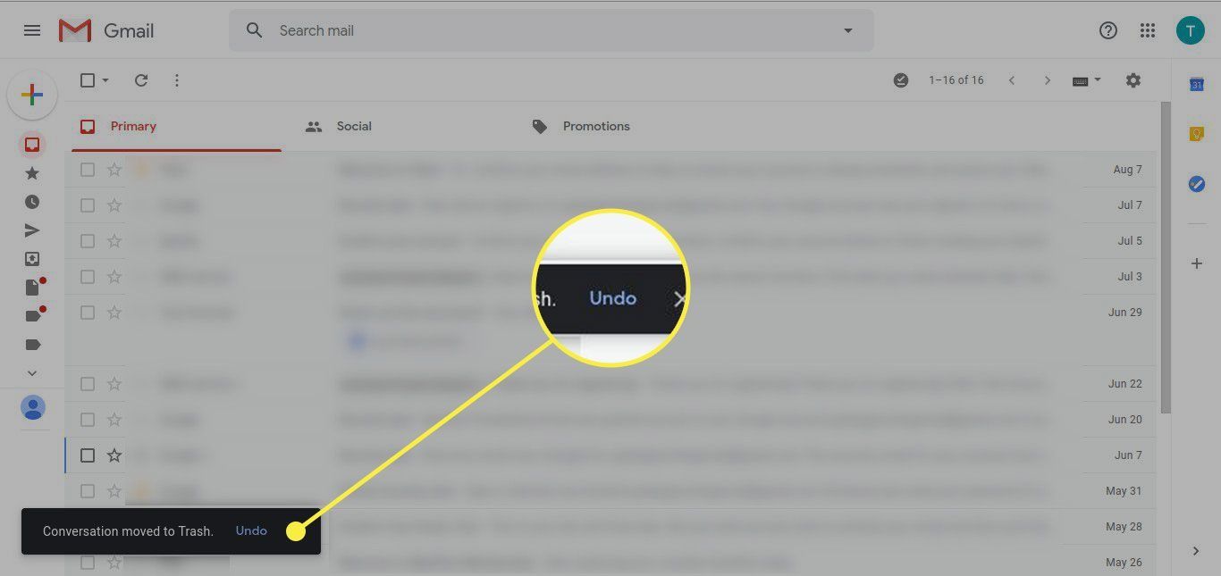 undo send in gmail