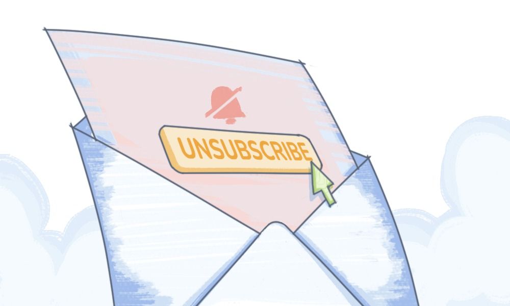 unsubscribe newsletter gmail